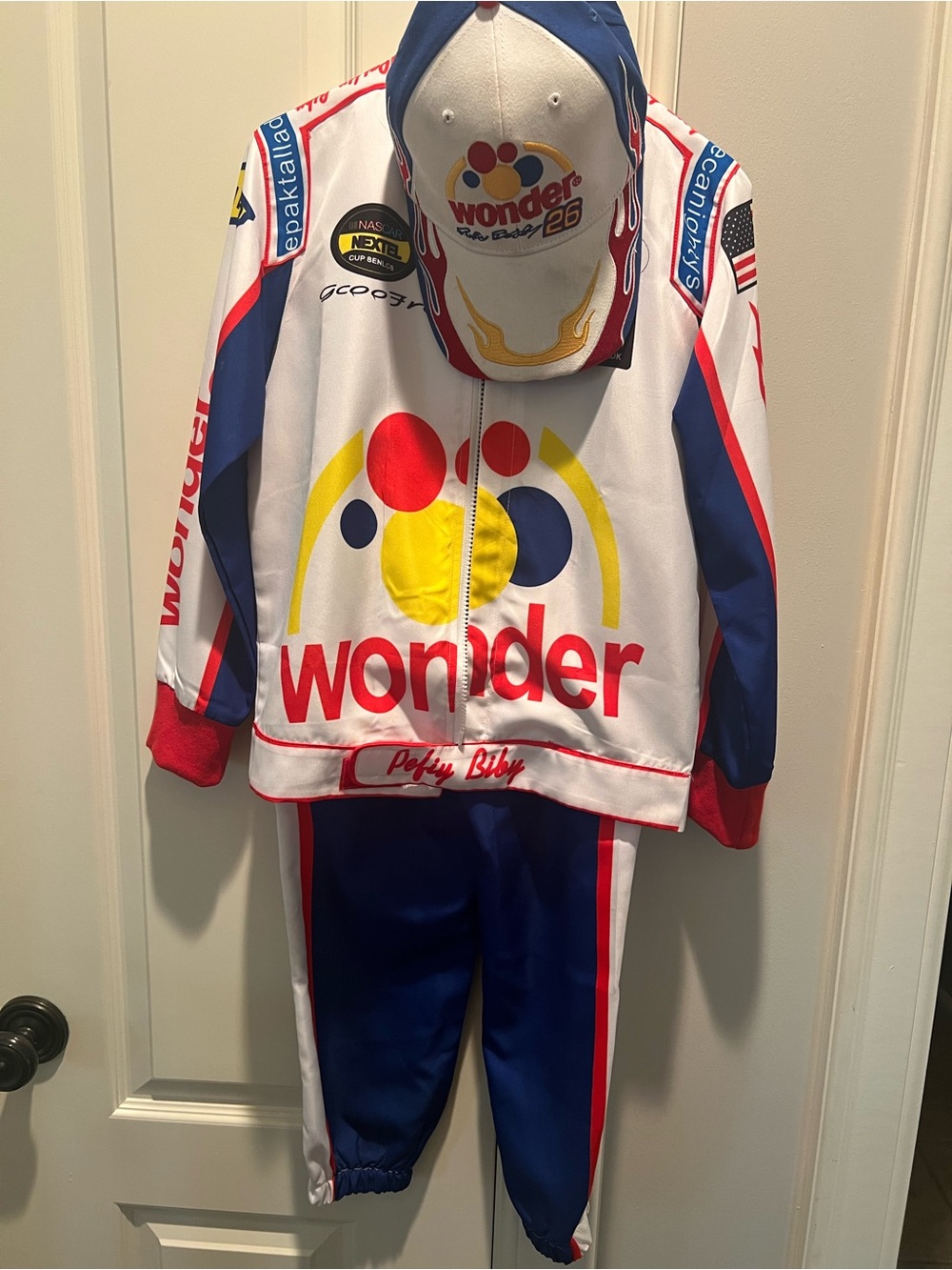 Kids Large Ricky Bobby costume-Talladega Nights - Picture 4 of 6